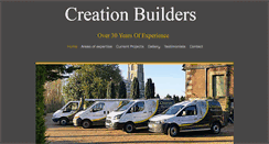 Desktop Screenshot of creationbuilders.co.uk